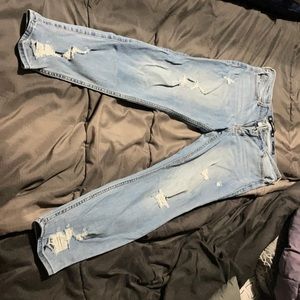 High rise 11R super skinny crop hollister jeans